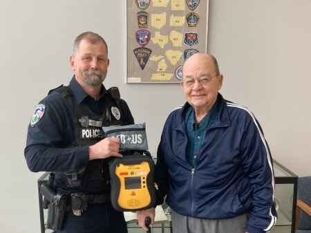 AEDs donated to Mt. Pleasant Police Department