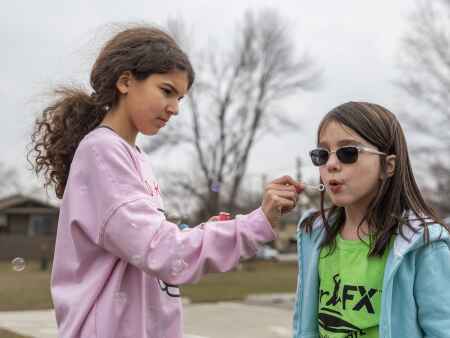 Photos: Kids get outside during spring break with help from CR Rollin’ Recmobile