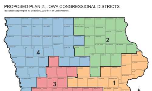 See the newest proposed maps for Iowa’s redistricting