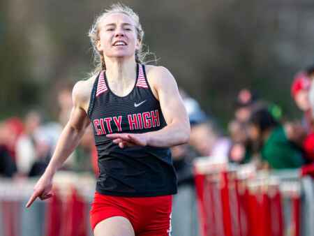 Girls’ qualifiers for the state track and field championships