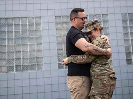 Photos: Welcome home ceremony for the 209th Medical Company