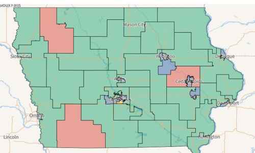Interactive maps: Iowa senators and representatives who voted for or against private school vouchers