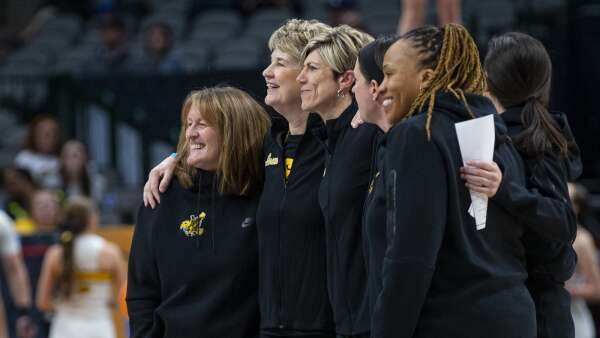 Lisa Bluder’s first Final Four trip is with her ‘best friends’
