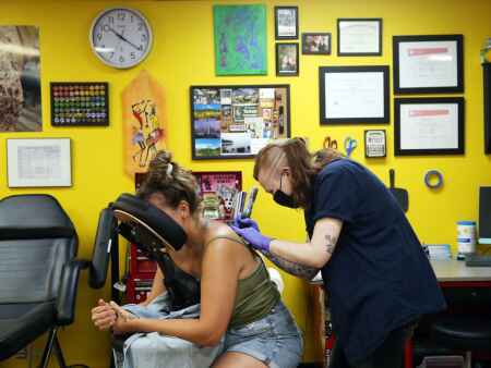 Want tattoos in Cedar Rapids, Iowa City? Get in line