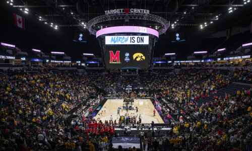 At ‘Carver North,’ Iowa’s repeat Big Ten tournament title is especially sweet