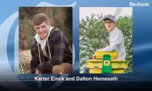 Two teens killed, three seriously injured in Decorah-area crash identified