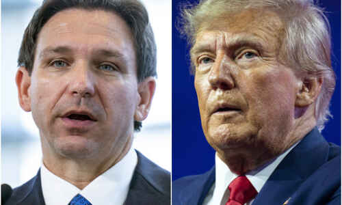 Trump ups competition with DeSantis in planning trip to Iowa
