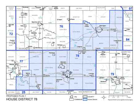 Proposed maps shake up area legislative districts