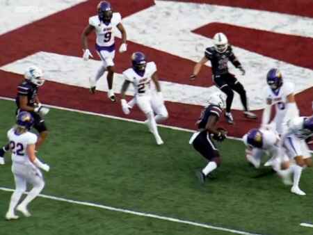 UNI stops Hail Mary at the 1 for wild win
