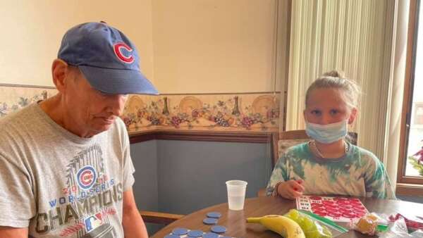 She’s 8, he’s 72, but unlikely pair became fast friends