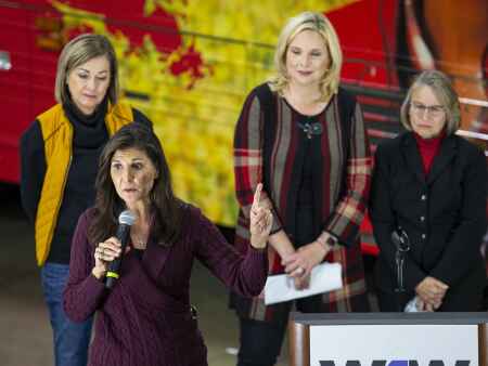 Haley: ‘Red wave’ rests on electing ‘badass’ Iowa GOP women