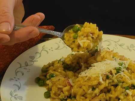 Risotto is a gift of time to share with others