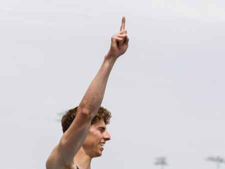 Lisbon’s Kole Becker overcomes injury for state 110 hurdles repeat