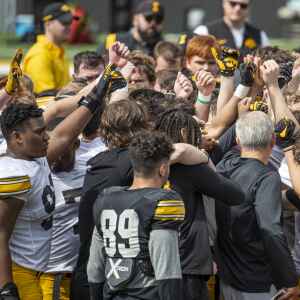 Iowa football starts spring short-handed at some positions