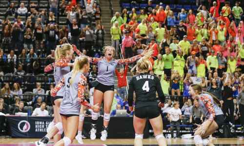 Photos: West Delaware vs. West Liberty state volleyball championship
