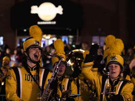 Photos: Iowa takes on Kentucky in battle of the bands