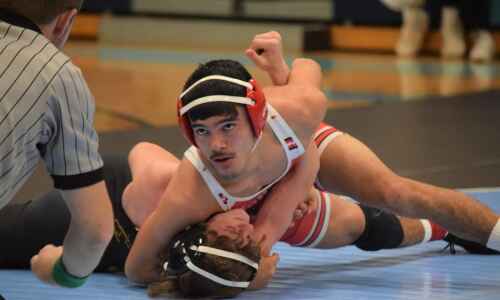 District wrestlers battle for state berth