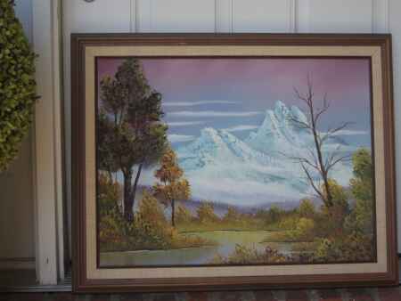 Bettendorf family plans road trip to authenticate Bob Ross paintings