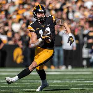 Iowa’s Brecht steps away from football to focus on baseball