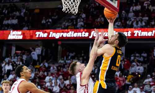 Shooting ice storm plagues Hawkeyes again in loss at Wisconsin