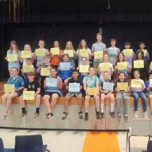 Fairfield Middle School students honored for attendance