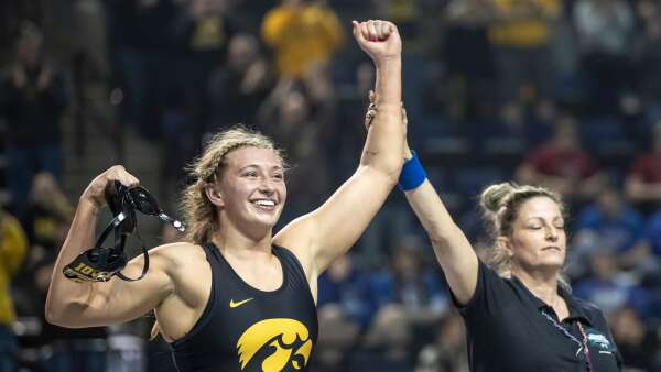 After taking chance, Kylie Welker and Hawkeyes now reap rewards