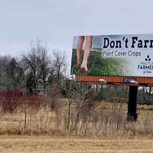 Iowa group gets noticed with ‘Don’t Farm Naked’ billboard in Minnesota