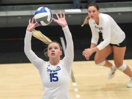 Photos: Kirkwood CC womens volleyball vs Iowa Lakes CC