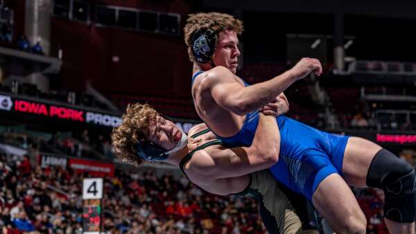 Photos: Class 3A boys’ state wrestling, Day 1