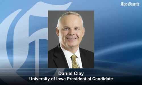University of Iowa education dean Daniel Clay named 4th finalist for president