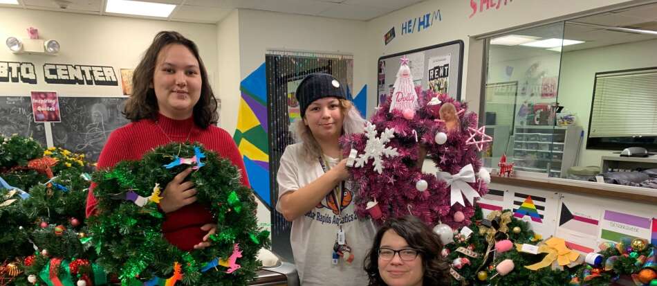 Holiday wreaths up for bid for LGBTQ Youth Center