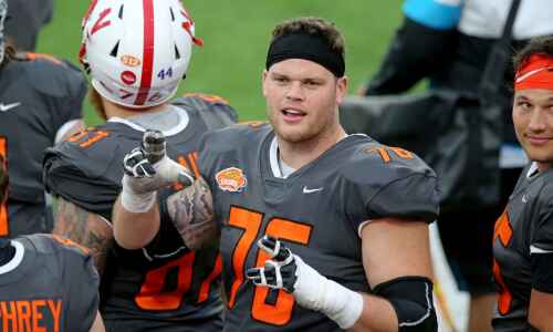 UNI’s Spencer Brown picked by Buffalo Bills in NFL Draft