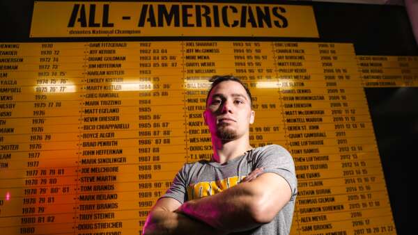 ‘Resilient’ Spencer Lee working to return to Iowa lineup