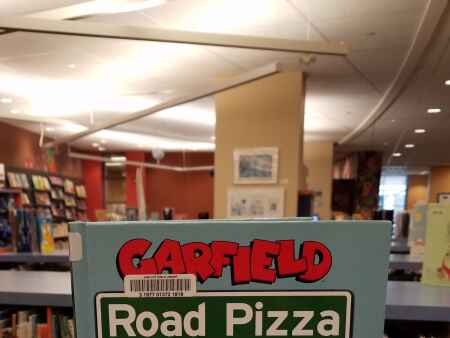 Comics and cookies: ‘Garfield Road Pizza’ by Jim Davis