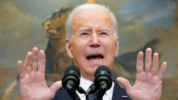 Watch: Biden gives update on conflict in Russia, Ukraine