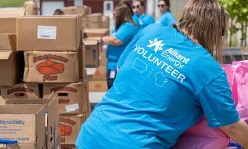 Alliant Energy’s annual food bank fundraiser brings in record amount
