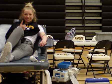 National Honor Society sponsors second blood drive of school year