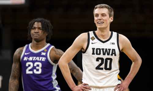 Iowa’s Payton Sandfort declares for NBA Draft