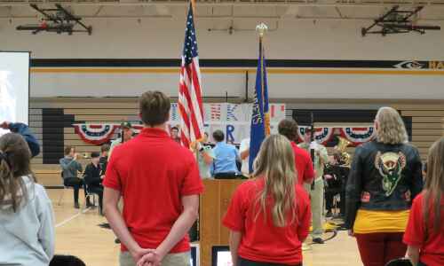 Veterans honored at Mid-Prairie
